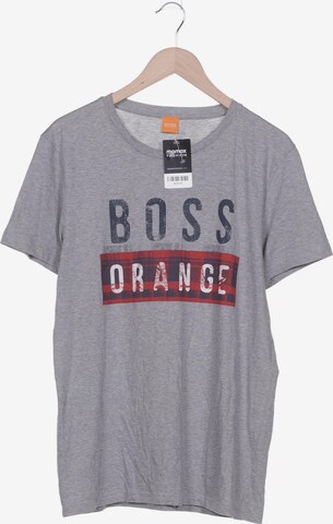 BOSS Orange Shirt in L in Grey: front