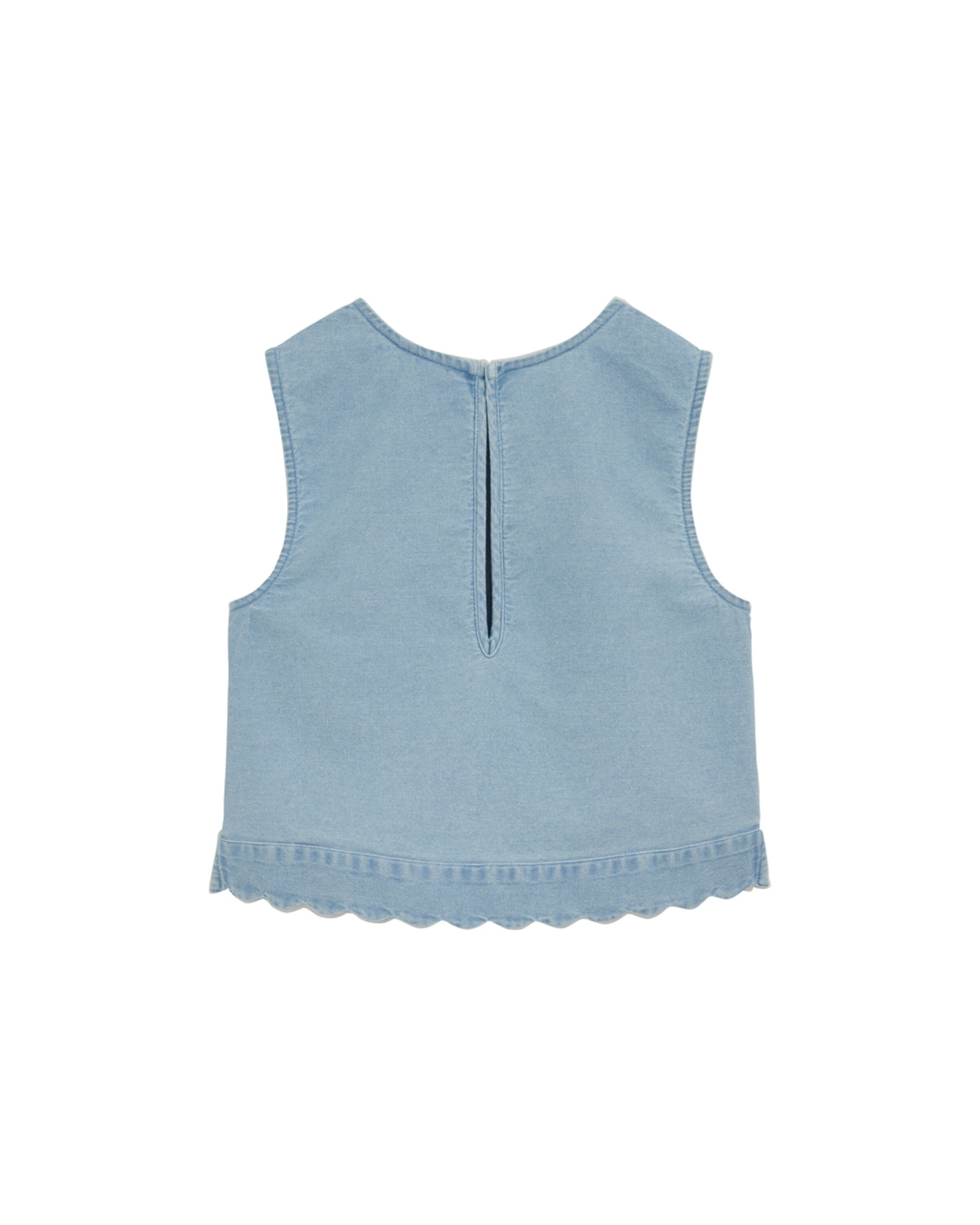 WE Fashion Топ в синьо