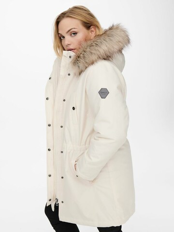 ONLY Carmakoma Winter Parka 'Irena' in Beige