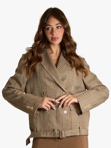 Semicouture Blazer 'Christina' in Beige: front