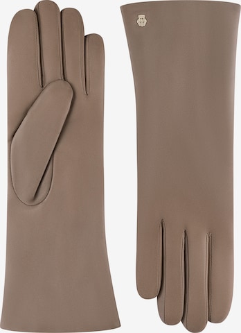 Roeckl Lederhandschuhe 'MOSKAU' in Beige: Vorderseite