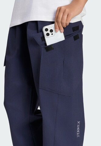 ADIDAS TERREX Обычный Штаны в спортивном стиле 'Xploric' в Синий