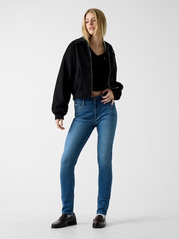 Skinny Jeans de la GUESS JEANS pe albastru