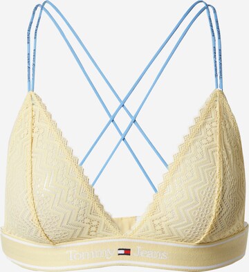 Tommy Jeans Bra in Yellow: front