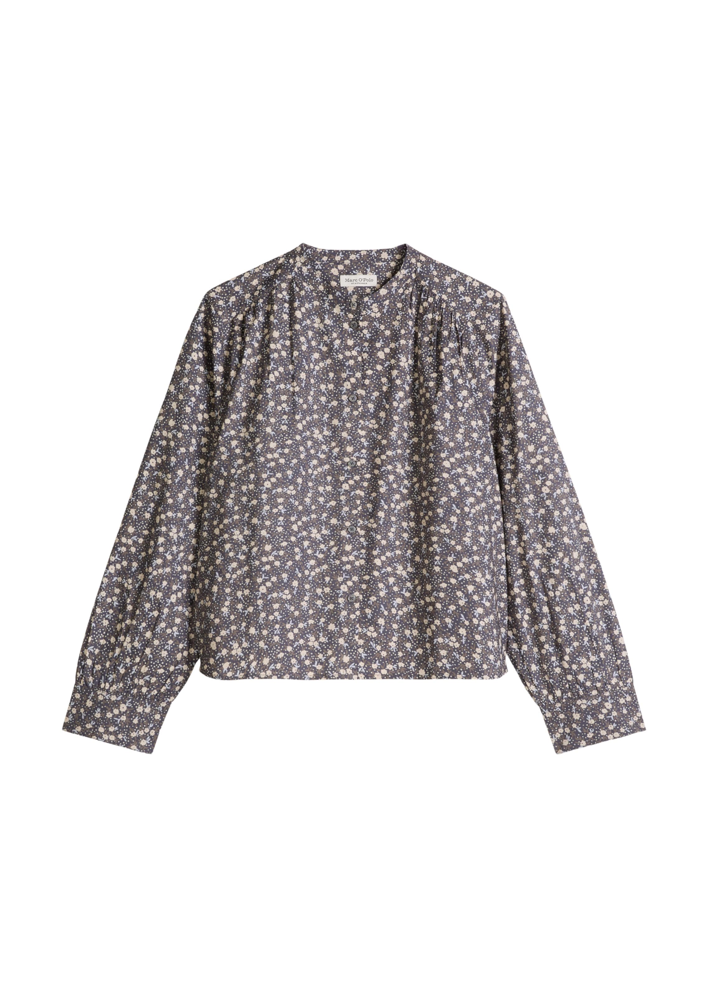 Marc O'Polo Blouse in Grey: front