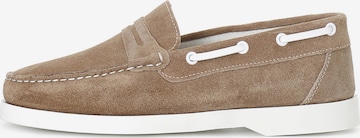 CAFè NOIR Moccasin in Beige: front