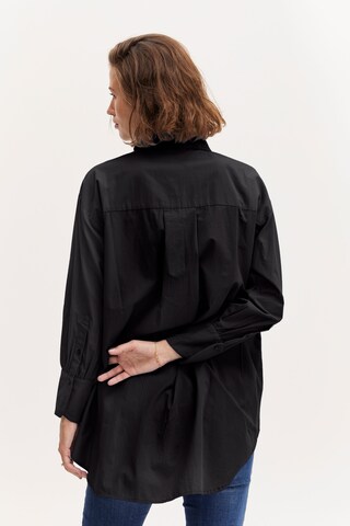 Fransa Blouse 'Hallie' in Zwart