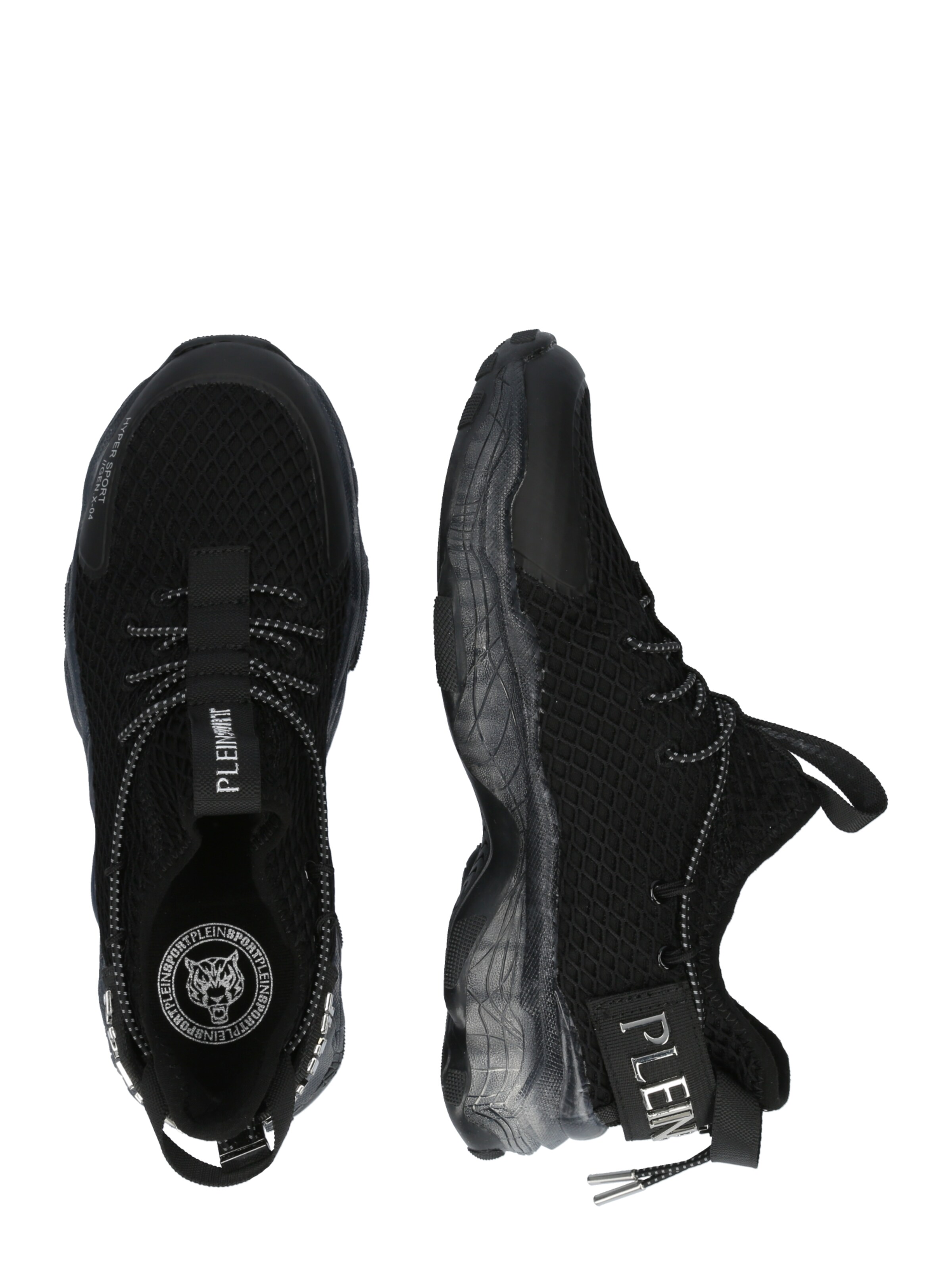 Baskets basses 'RUNNER' Plein Sport en noir