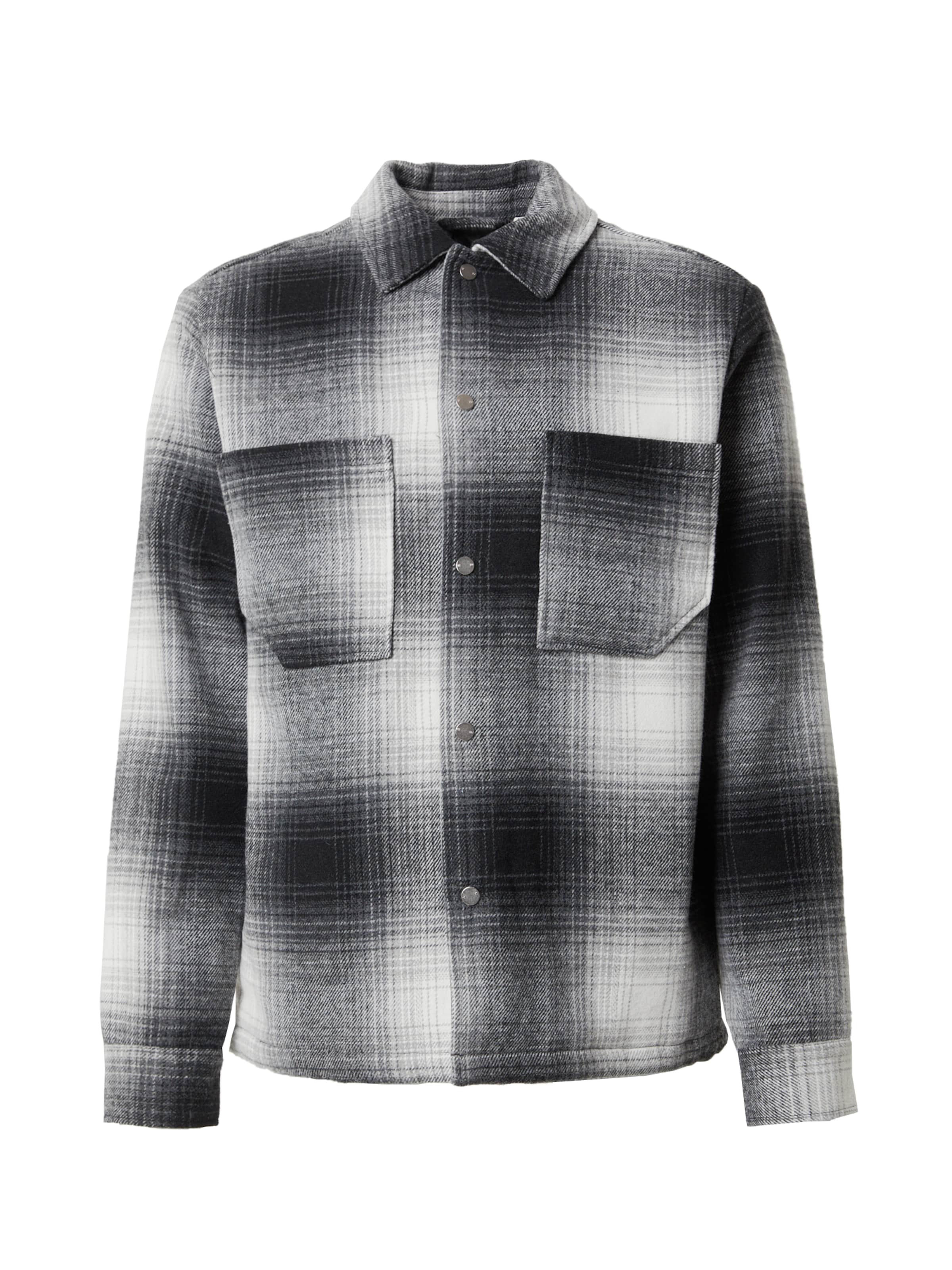 JACK & JONES Regular Fit Overgangsjakke 'JCOHelvetica' i sort: forside