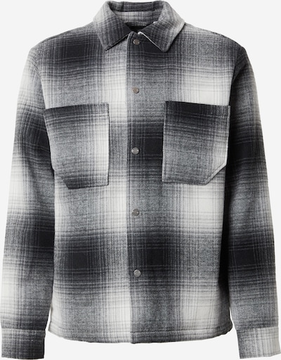 Demisezoninė striukė 'JCOHelvetica' iš JACK & JONES, spalva – margai pilka / juoda / balta, Prekių apžvalga