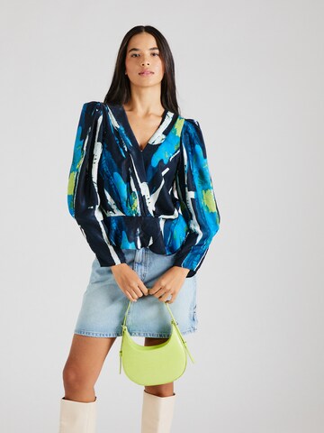 DKNY Blouse in Zwart: voorkant