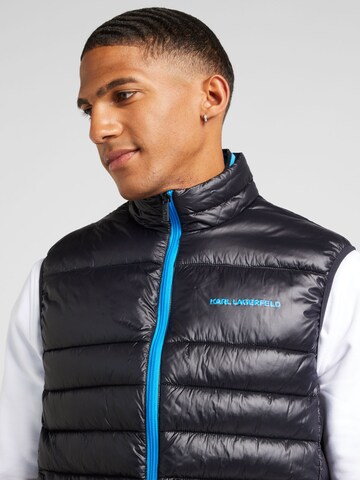 Karl Lagerfeld Weste in Schwarz