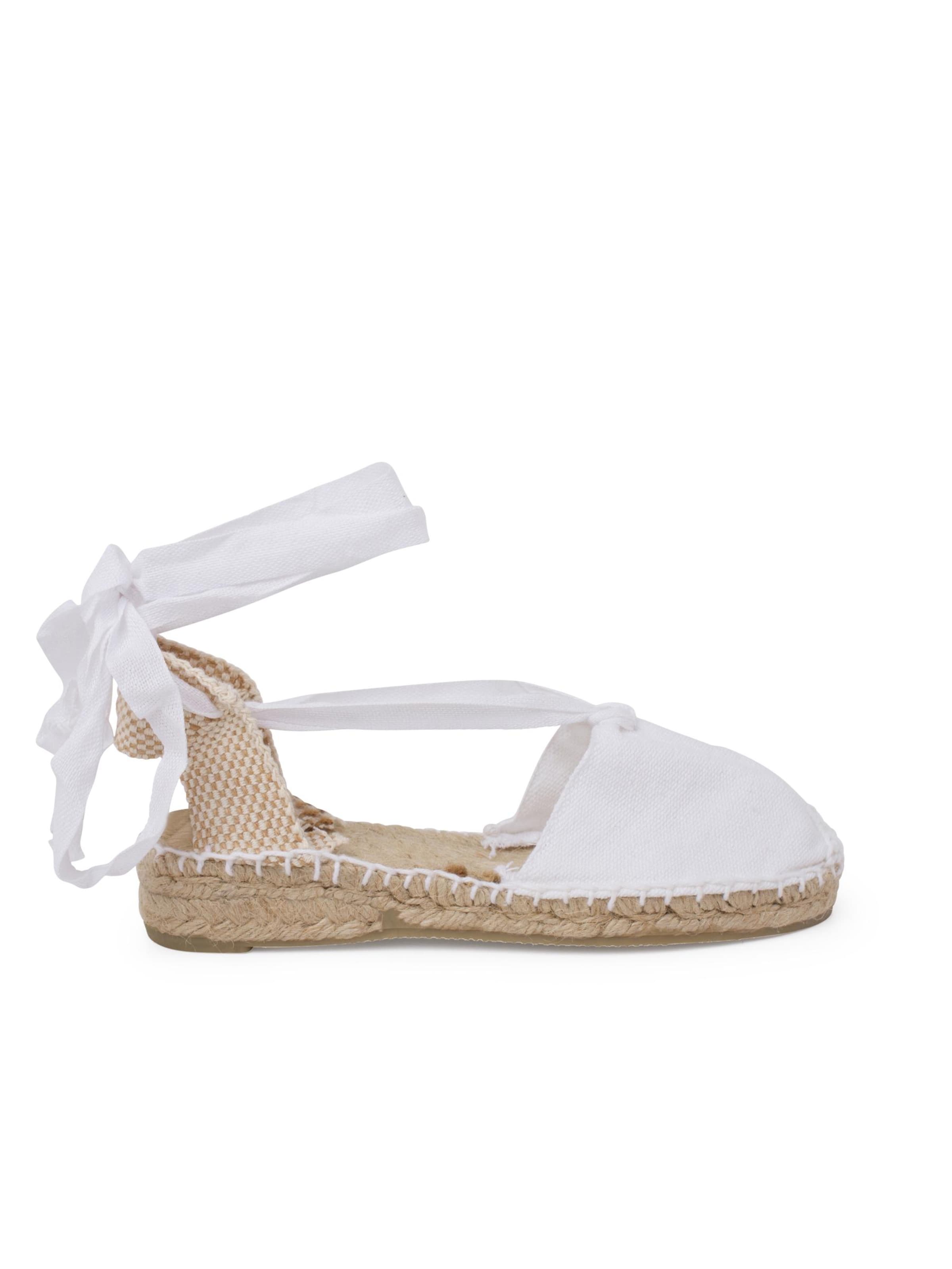 Sandales Pisamonas en blanc