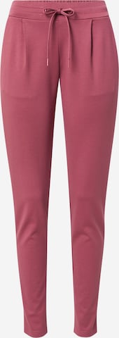 ICHI Tapered Housut 'ICH Kate' värissä punainen: etupuoli