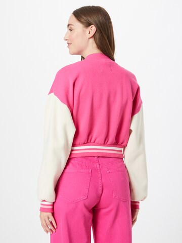 Tally Weijl Zip-Up Hoodie in Pink