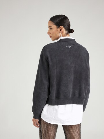 HUGO Sweatshirt 'Deroxina' in Grey