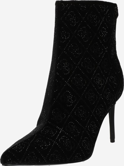 GUESS Bottines 'RICHERN' en noir / argent, Vue avec produit