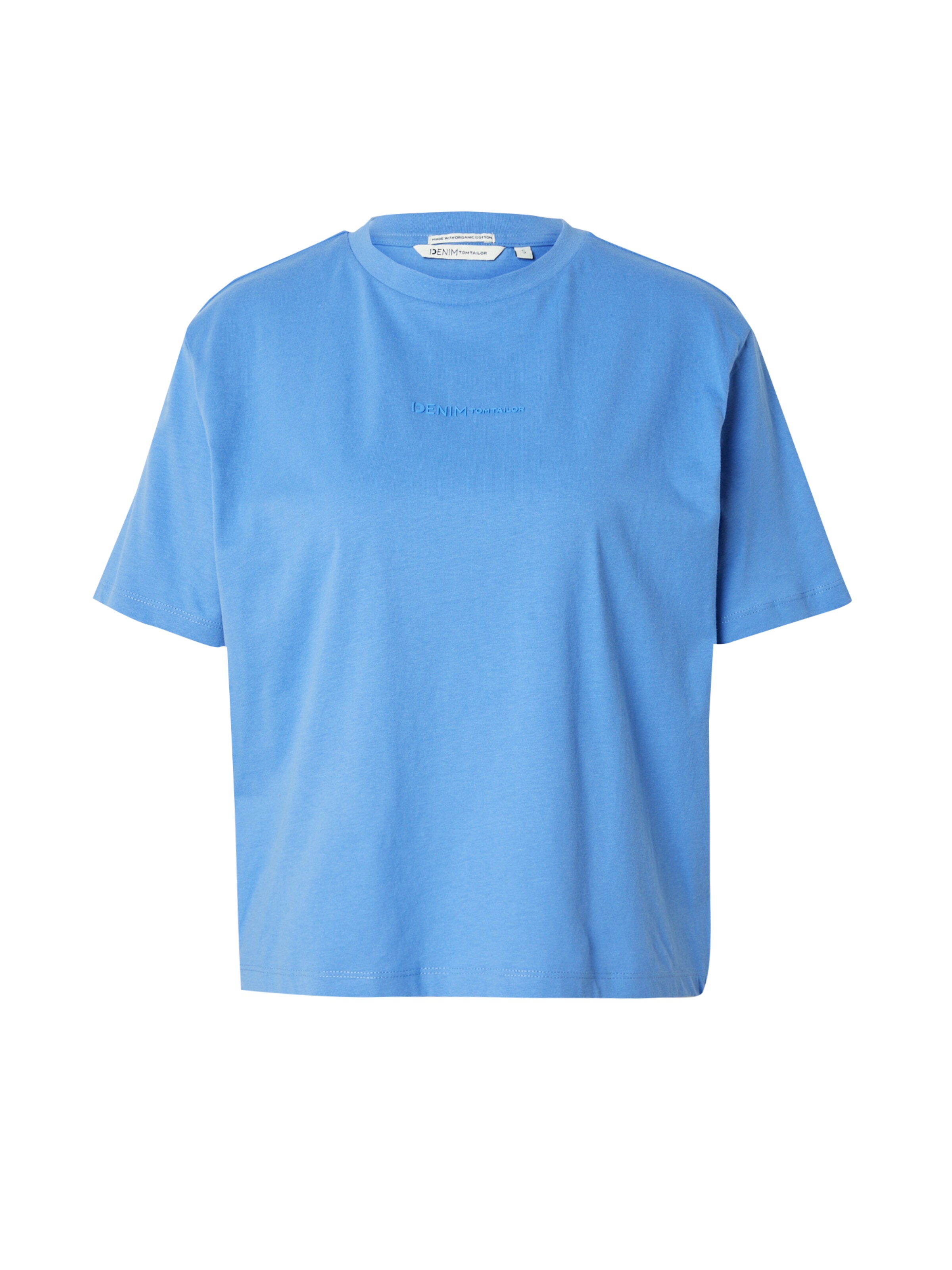 TOM TAILOR DENIM Shirt in Blauw: voorkant
