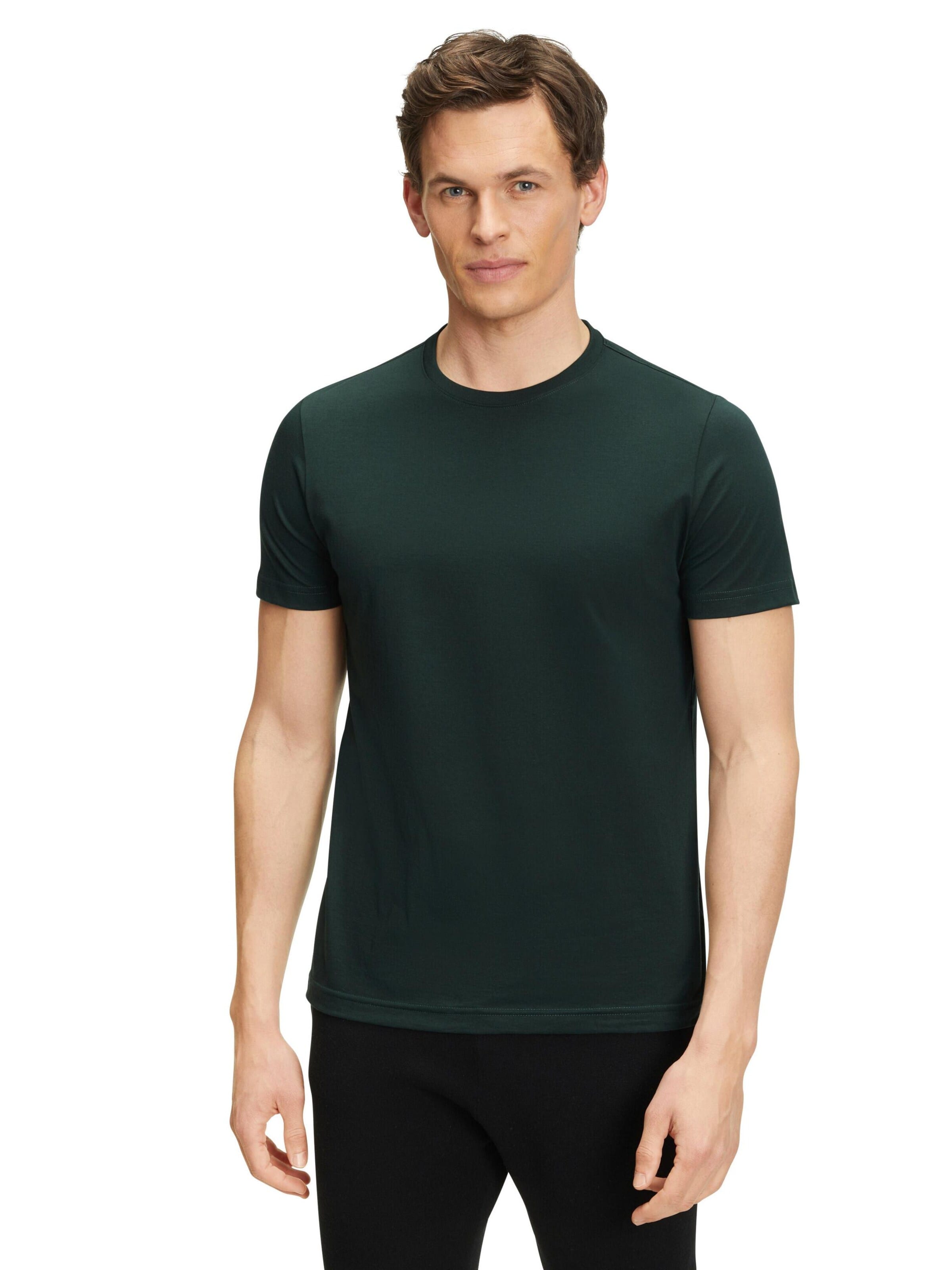 FALKE Shirt 'Essential Cotton'‌‌‌‌‌‌‌‌‌‌ in Blau: Vorderseite