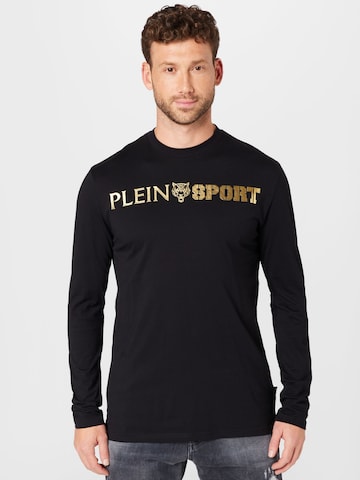 Plein Sport Shirt in Zwart: voorkant