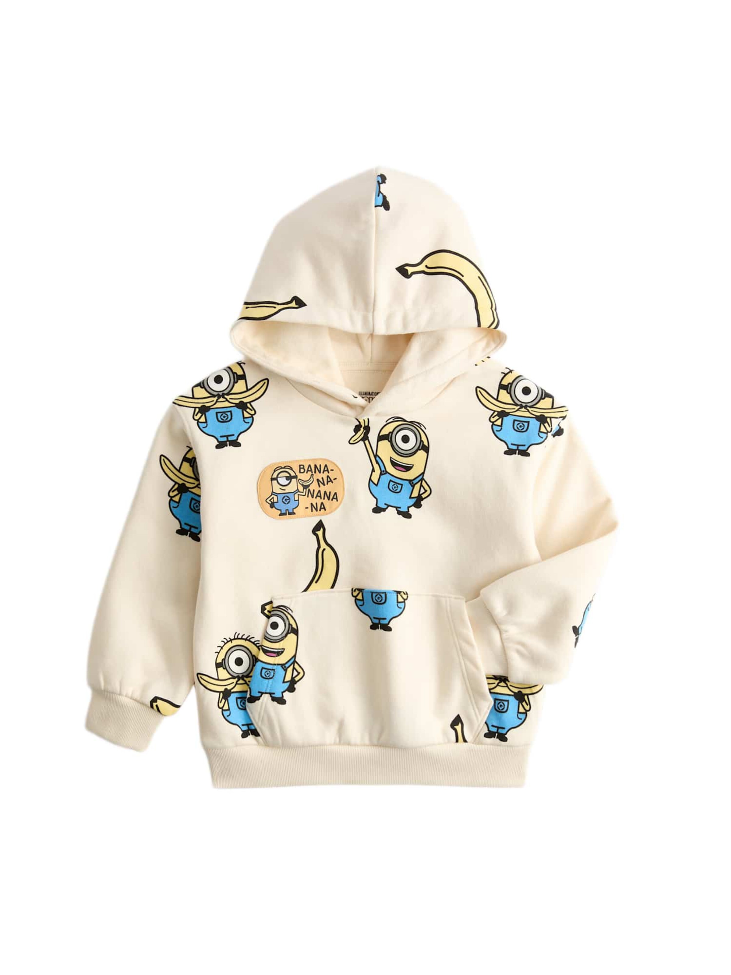 Felpa 'Minions' di Marks & Spencer in beige: frontale