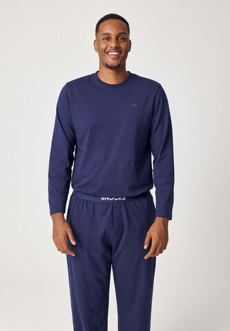 SNOCKS Pyjama in Blau