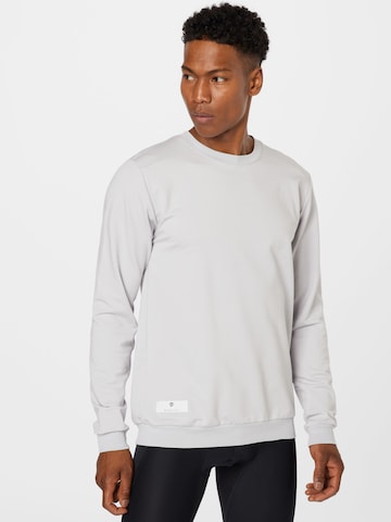 MOROTAI Sport sweatshirt 'Active Dry' i grå: framsida