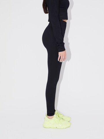 LeGer by Lena Gercke Skinny Workout Pants 'Lewe' in Black