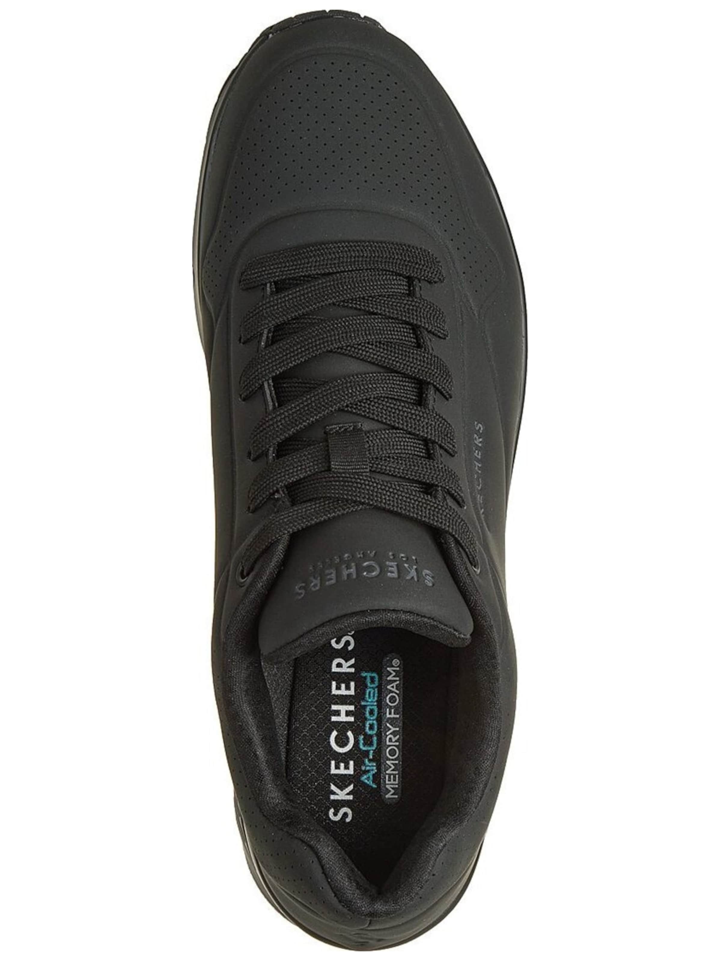 SKECHERS Sportschoen 'Skechers Uno-Stand On Air' in Zwart