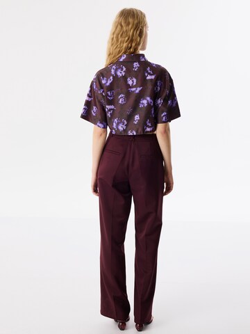 Twist Blouse in Bruin