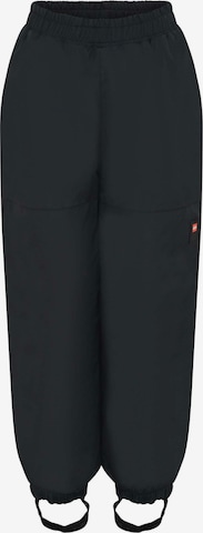 Effilé Pantalon fonctionnel 'Powai 701' LEGO® kidswear en noir : devant