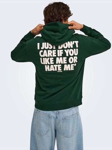 Only & Sons Sweatshirt 'ONSTROY' in Grün: Vorderseite