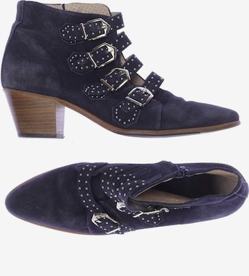 Pertini Stiefelette 42 in Blau: Vorderseite