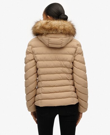 Superdry Between-Season Jacket 'Fuji' in Beige