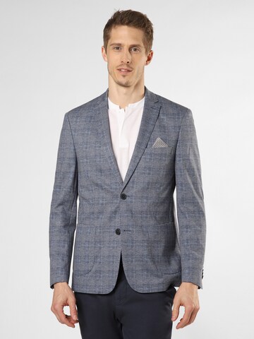 Coupe regular Veste de costume ' Maarten ' Finshley & Harding en bleu : devant