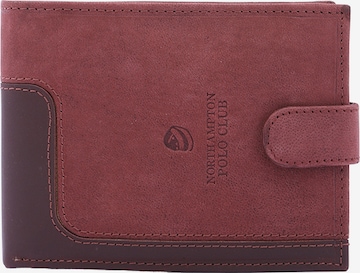 Porte-monnaies Northampton Polo Club en marron : devant