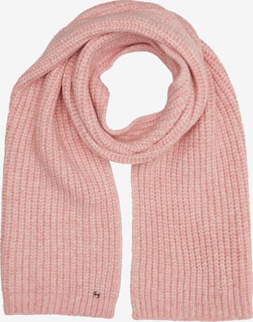 COMMA Scarf in Pink: front