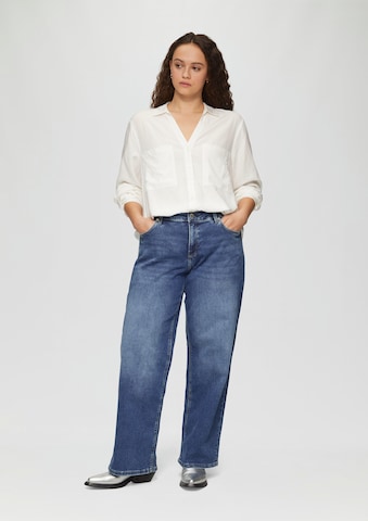 QS Wide leg Jeans in Blue