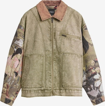 Desigual Välikausitakki värissä vihreä: etupuoli