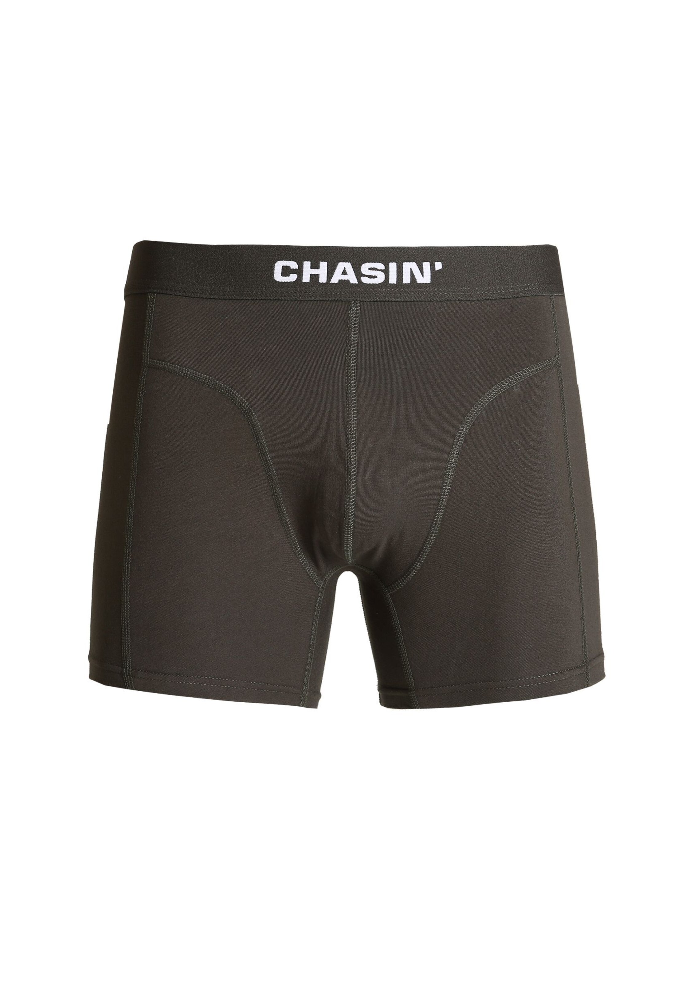 CHASIN' Boxer shorts 'Thrice Moss' in Beige