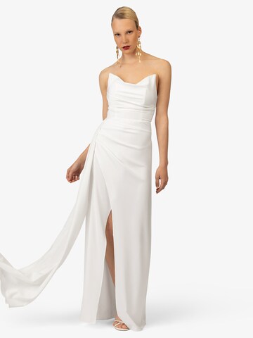 Robe de soirée Kraimod en blanc