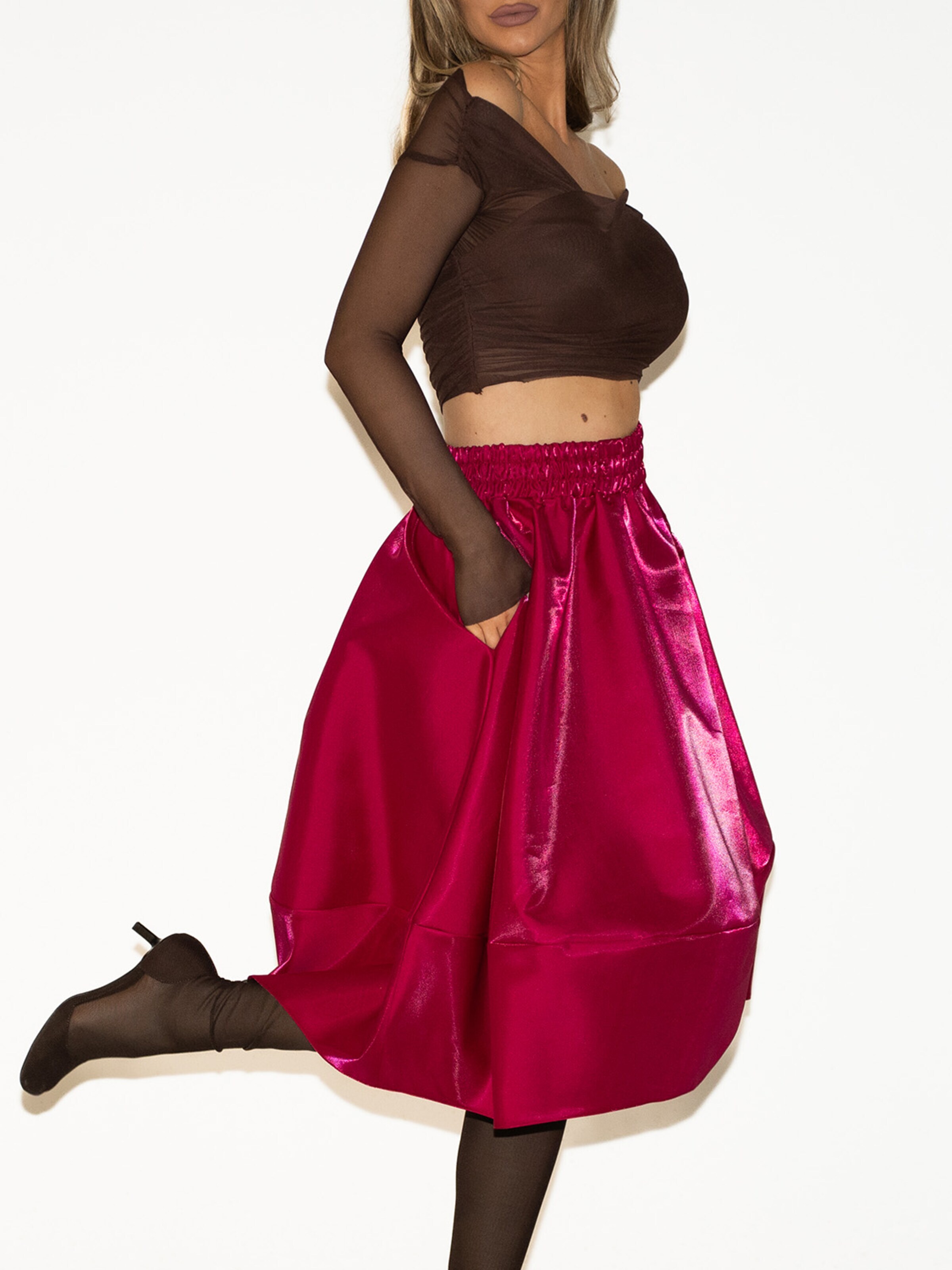 IUnique Skirt 'Balloon' in Pink