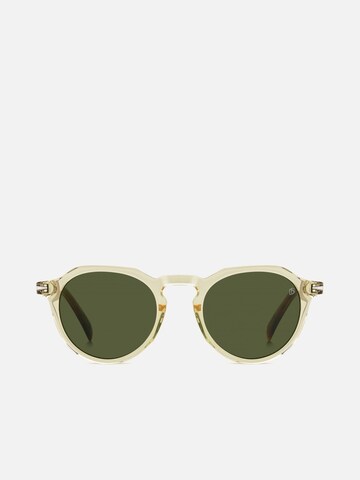 David Beckham - Gafas de sol en amarillo: frente