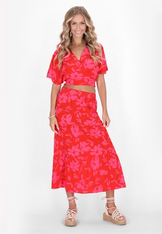 IZIA Φούστα 'Fashion Look' σε κόκκινο