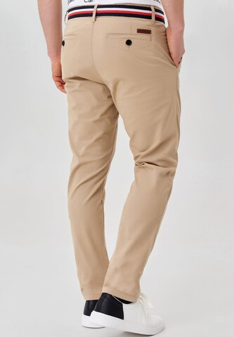 Regular Pantalon chino 'Cherry' INDICODE JEANS en beige