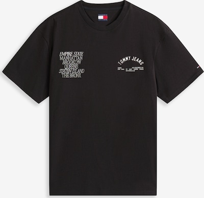 Marškinėliai 'BOROUGHS' iš Tommy Jeans, spalva – juoda / balta, Prekių apžvalga