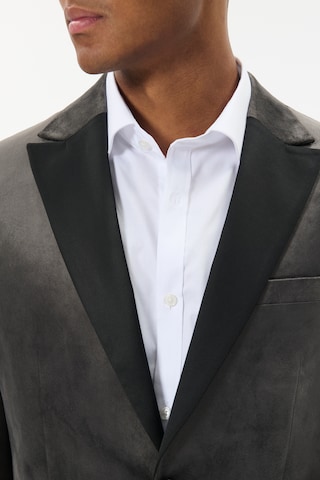 Matinique Slim fit Colbert 'George Tux' in Zwart