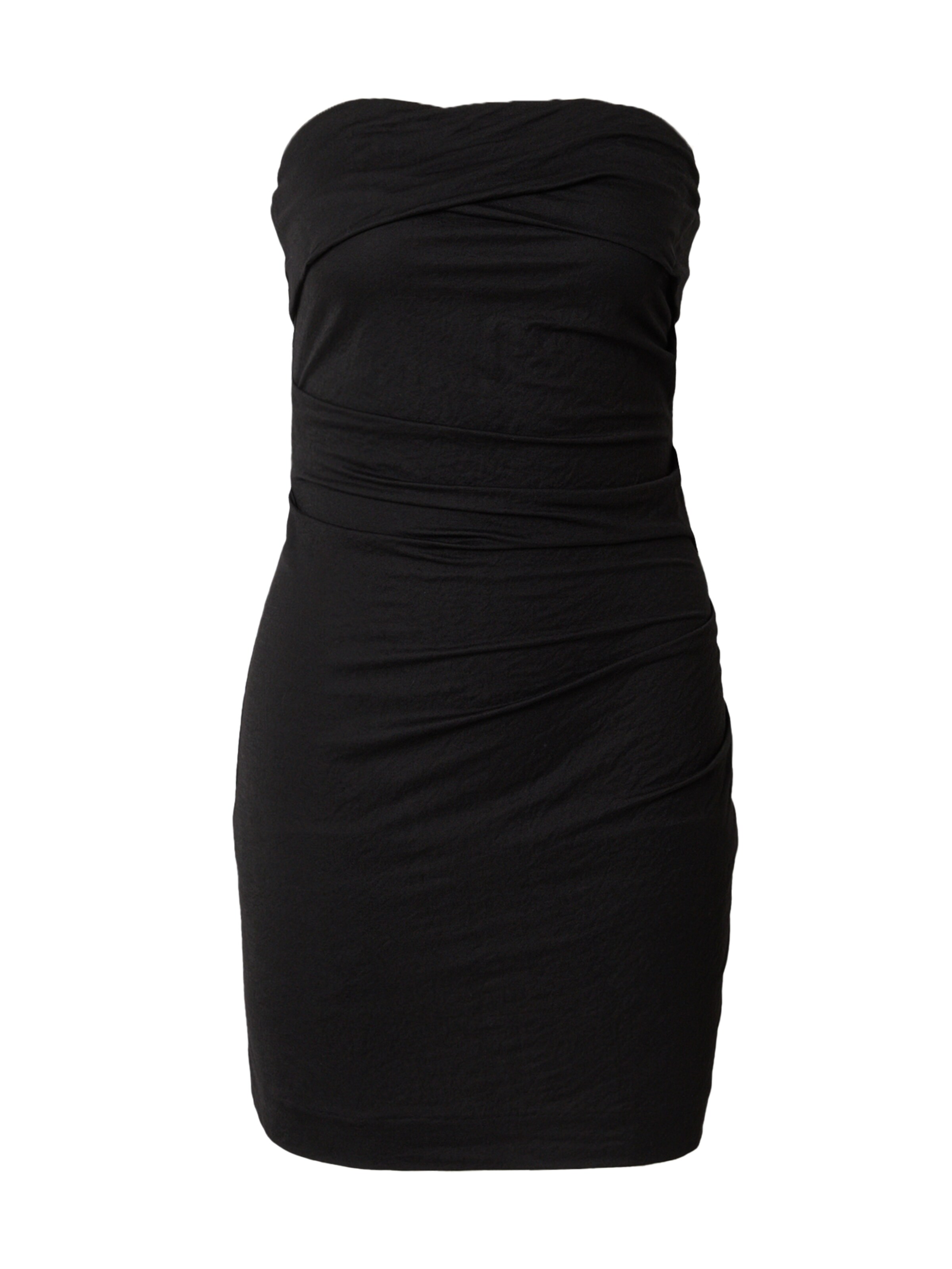 EDITED Šaty 'Jakobine' - Čierna: predná strana