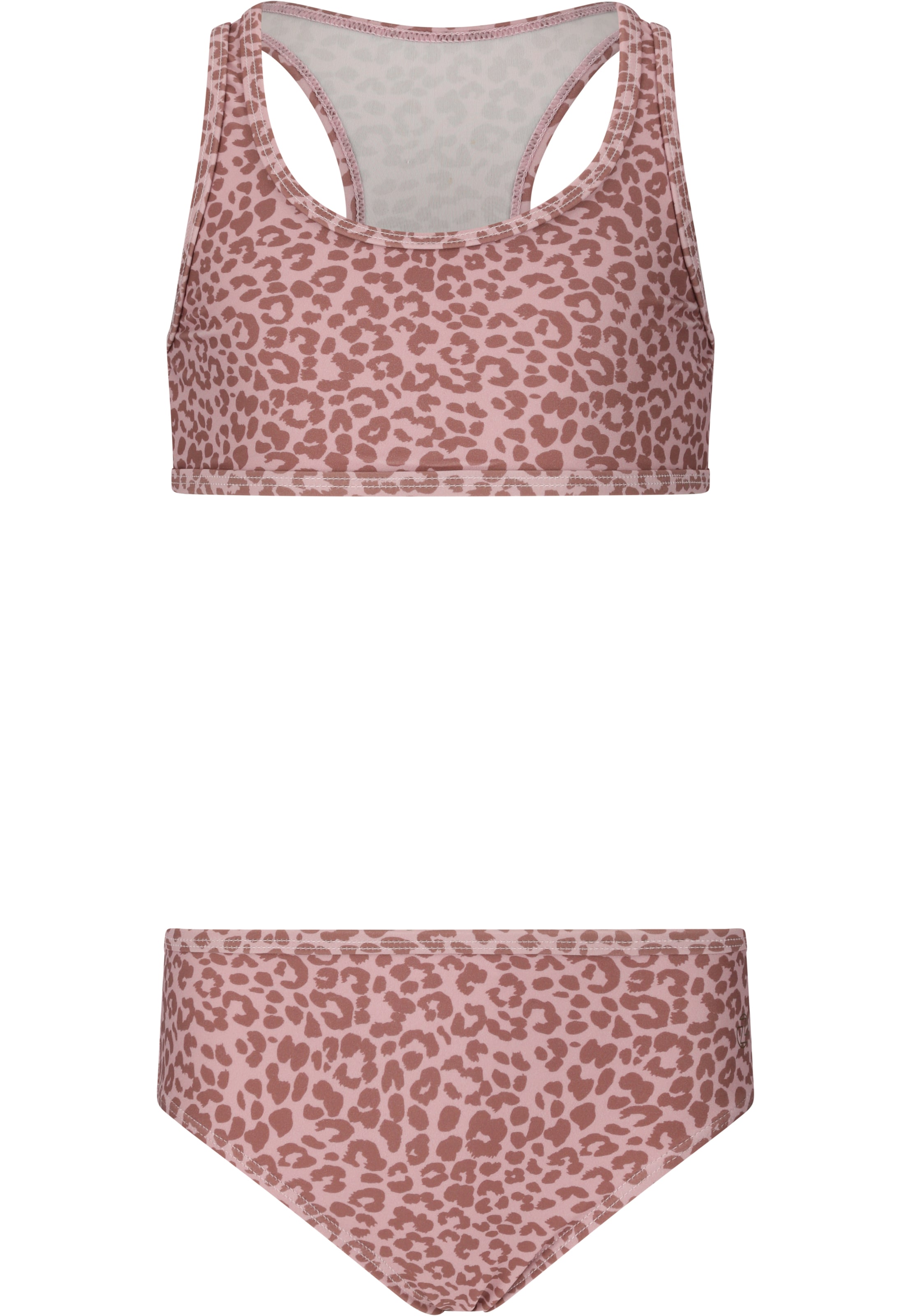 ZigZag Bustier Bikini 'Silvia' in Mischfarben: Vorderseite