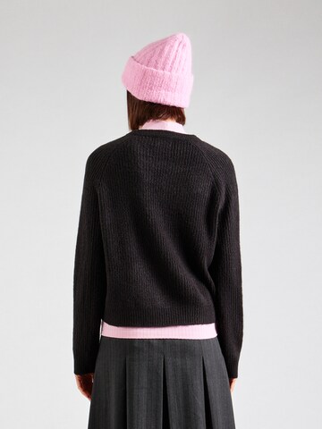 PIECES Pullover in Schwarz